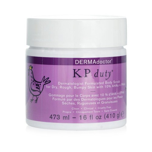 DERMAdoctor KP Duty Dermatologist Formulated Body Scrub 473ml Body Care