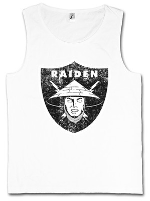 RAIDEN LOGO TANK TOP FITNESS - Los Angeles Mortal MK Raiders Kombat
