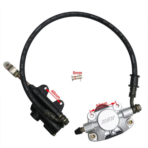 Kit de eje trasero 44" cubo de rueda cadena 530 completo para carro de golf go kart ATV bicicleta - Imagen 7 de 11