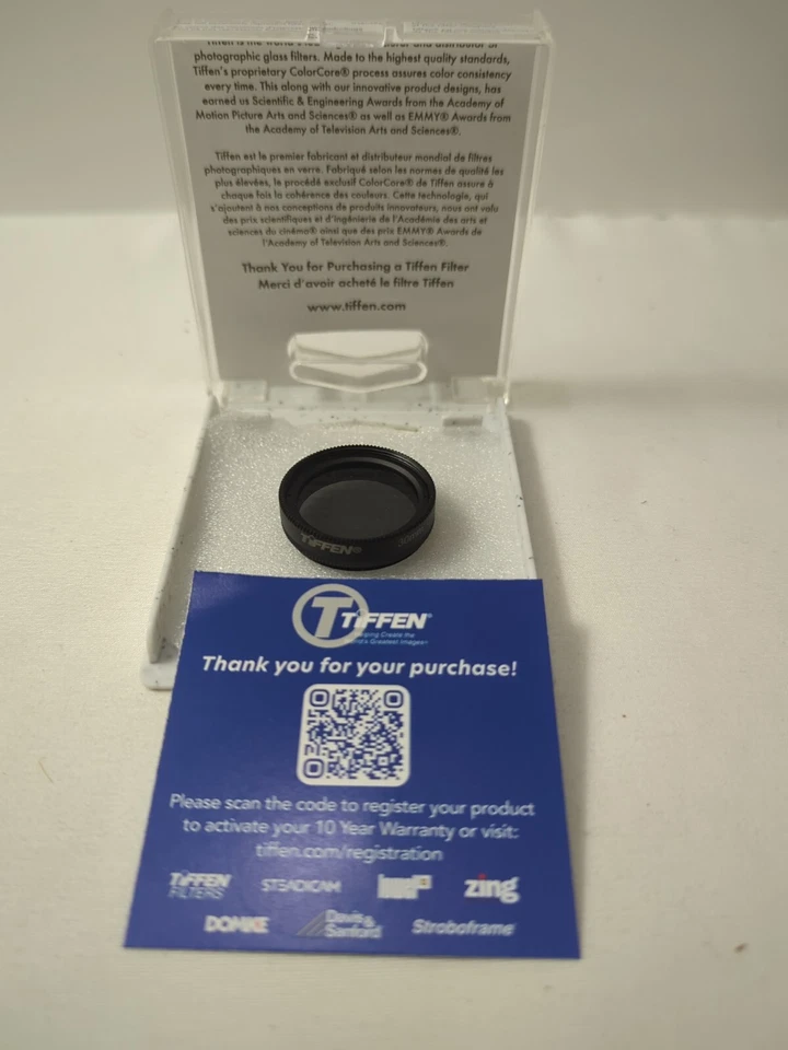 Tiffen Filters Lens 30mm Circular Polarizer Made In The USA New Never Used  - Image 4 of 4