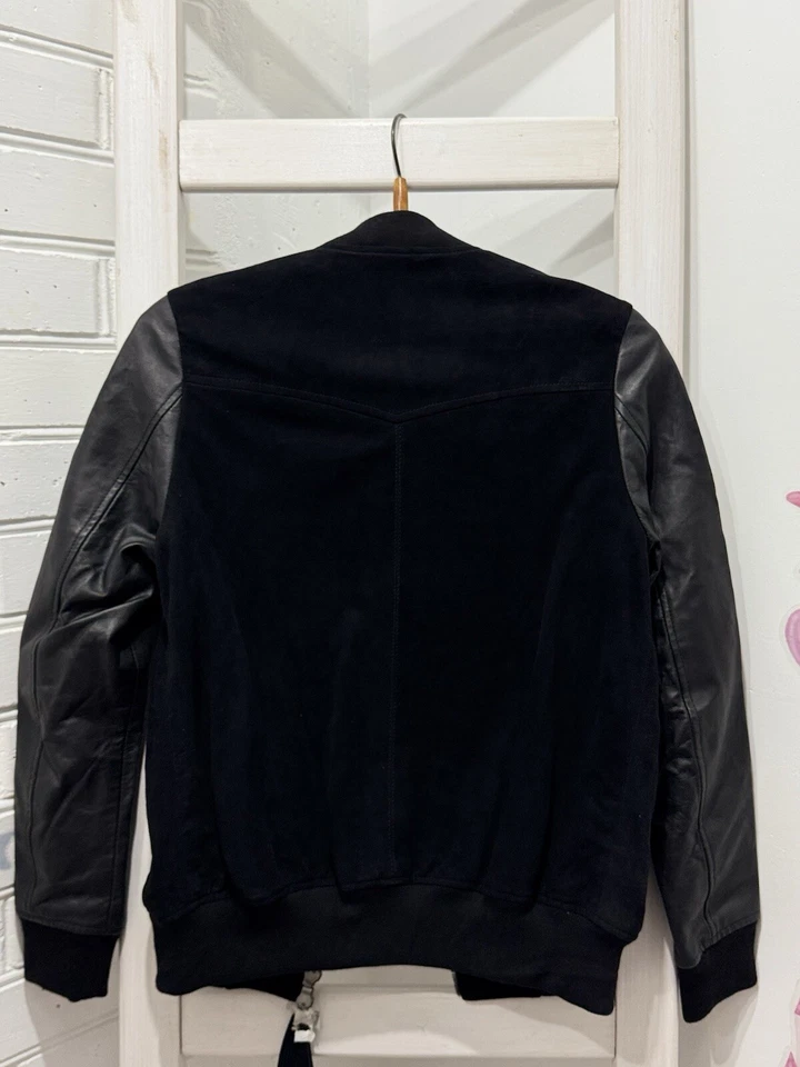 MUUBAA Kirkwood Bomber Jacket Suede Leather S 6 US 10 UK coat blazer - Image 3 of 4