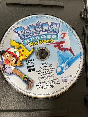 Pokemon Heros The Movie DVD 2003 - Foto 4 di 5