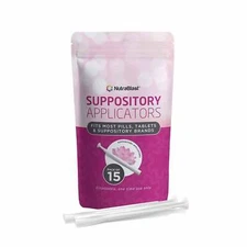 NutraBlast Disposable Vaginal Suppository Applicators | Fits Most Size & Brands