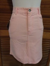 Gitano EJ Juniors Pink Denim Skirt, Brand New with Tags Size 14