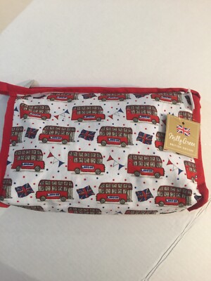 NEW Milly Green British Design Cosmetic Makeup Bag $45.00 + Free Shipping