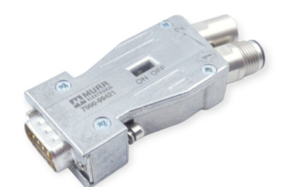 Murr Elektronik 7000-99421-0000000 M12/D-Sub Profibus Adapter 180°