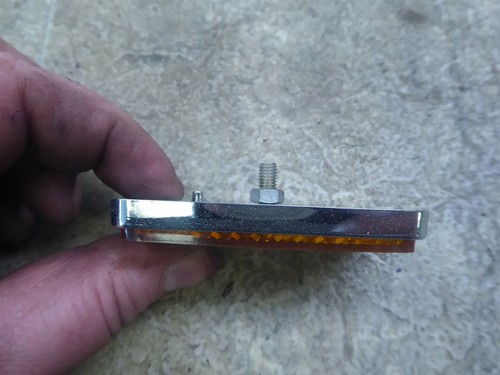 1982 Kawasaki KZ550 C LTD K714) left right front amber reflectors set #1 - Picture 7 of 12