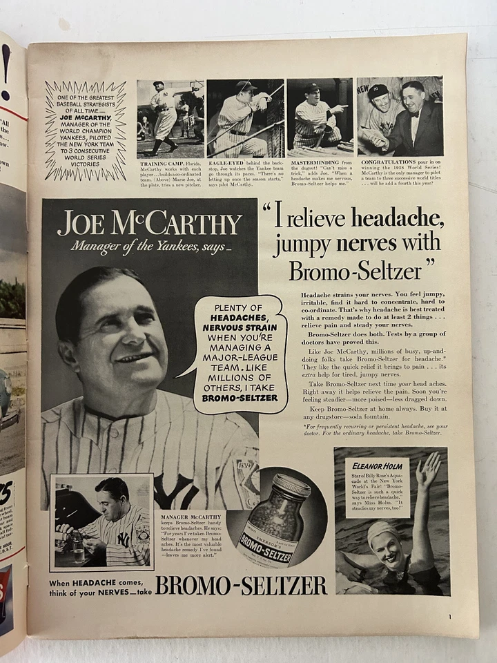 Журнал Life 17 июля 1939 г., Галифакс, ВОЛШЕБНИК СТРАНЫ ОЗ, Скарлетт О'Хара - Изображение 2 из 4