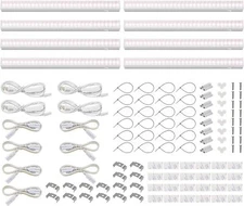 Barrina T5 LED Grow Light Full Spectrum Sunlight 1FT Plant Lamp Pinkish White