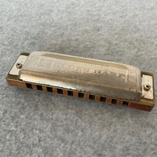 HOHNER Blues Harp MS 532/20  Harmonica Germany without Case - As-Is J12-Q 