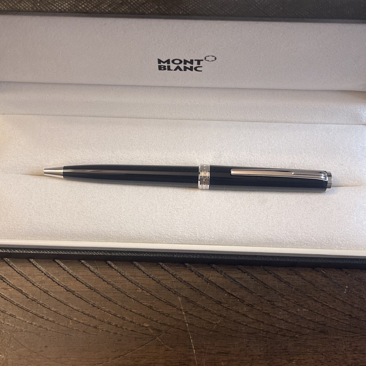 Montblanc Pix Ballpoint Pen Black Twist 114797 | eBay