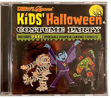 Drew's Famous Kids Halloween Party Music CD 2002 | includes