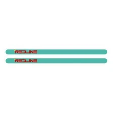 Redline Gen 3 - Teal with Yellow Triangle - Flight crank decal set