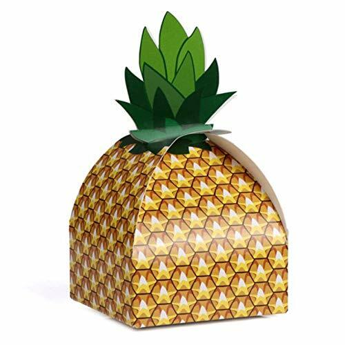 Xrten 24 pcs Ananas Candy Scatole Regalo,Candy Scatole Regalo per le (A5l)