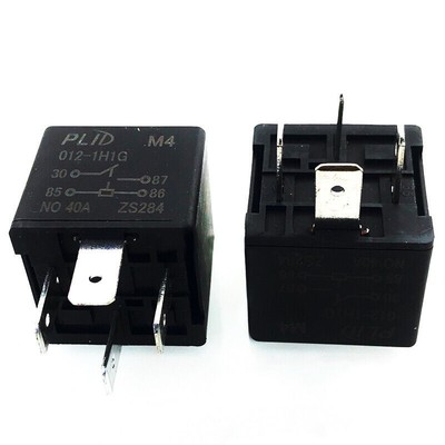 2Pcs PLID M4 012-1H1G PLID-M4-012-1H1G Automotive Relay 4Pins 12VDC 40A #WD2*