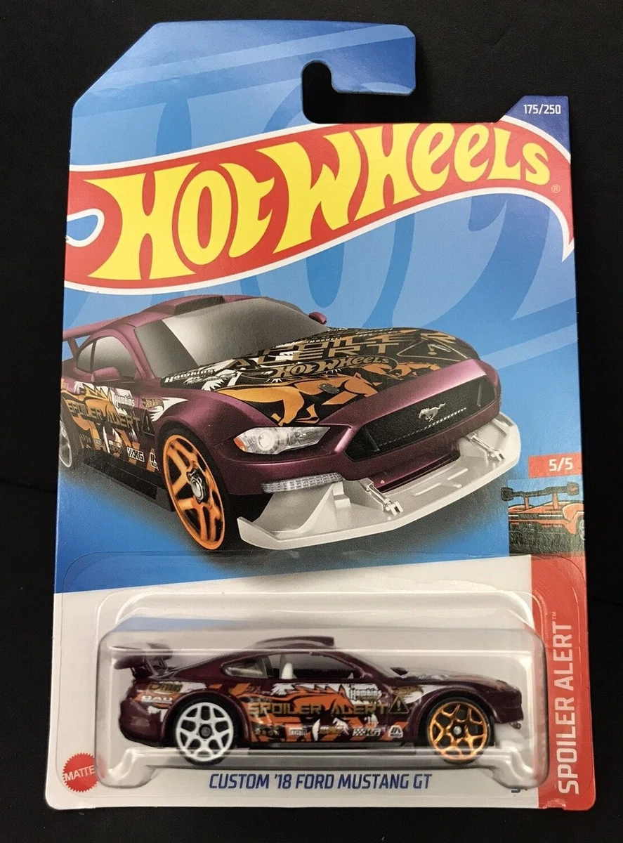 Custom 18 ford sales mustang gt hot wheels
