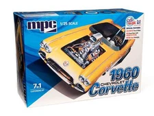 MPC 1:25 1960 Chevy Corvette 7n1 Plastic Model Kit MPC1002