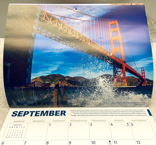Calendario 2026 Fondazione Parco Nazionale, 16 lun., 8,5" P x 10,5" W nuovo senza etichette - Foto 13 di 17