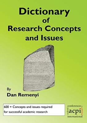 A Dictionary of Research Terms and Issues by Professor Dan Remenyi ...