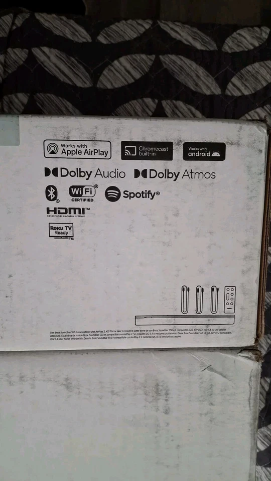 Barra de sonido inteligente Bose 550 con Dolby Atmos y WiFi™ Foto 4 de 4