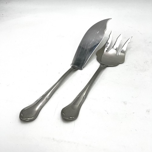 Servizio Pesce e dolce Sambonet 50 pezzi Filet Toiras vintage Inoxilver - Foto 8 di 9