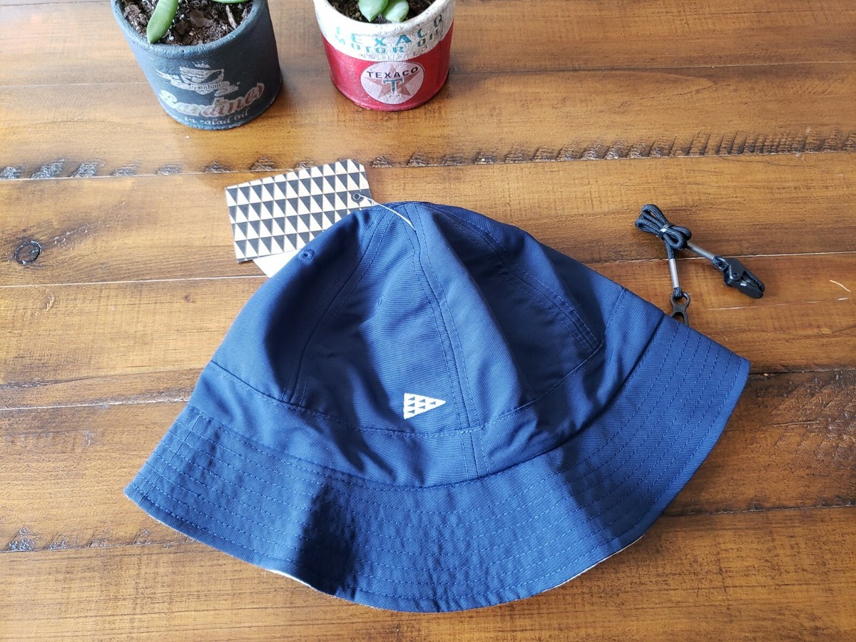 NWT VANS HAT X PILGRIM SURF SUPPLY BUCKET HAT BLUE SIZE S/M
