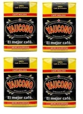 4 PACK CAFE YAUCONO  COFFEE PUERTO RICO BRAND MOLIDO GROUND 14oz  FREE SHIPPING