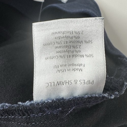 Veronica Beard Jeans Womens 12 Blue Skinny Stretch High Rise Back Zip Dark Wash - Picture 7 of 12