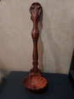 Vtg  ROYAL 26" Metal Ladle Spoon Orange Wall Hanging - MCM Planter Decor — photo 10
