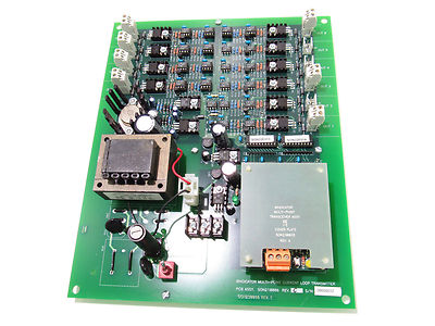 BINDICATOR SON210086 REV C MULTI-POINT CURRENT LOOP TRANSMITTER BOARD ***XLNT***