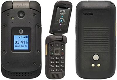 VERY GOOD 8/10 Sonim XP3 XP3800 8GB Black AT&T UNLOCKED rugged phone
