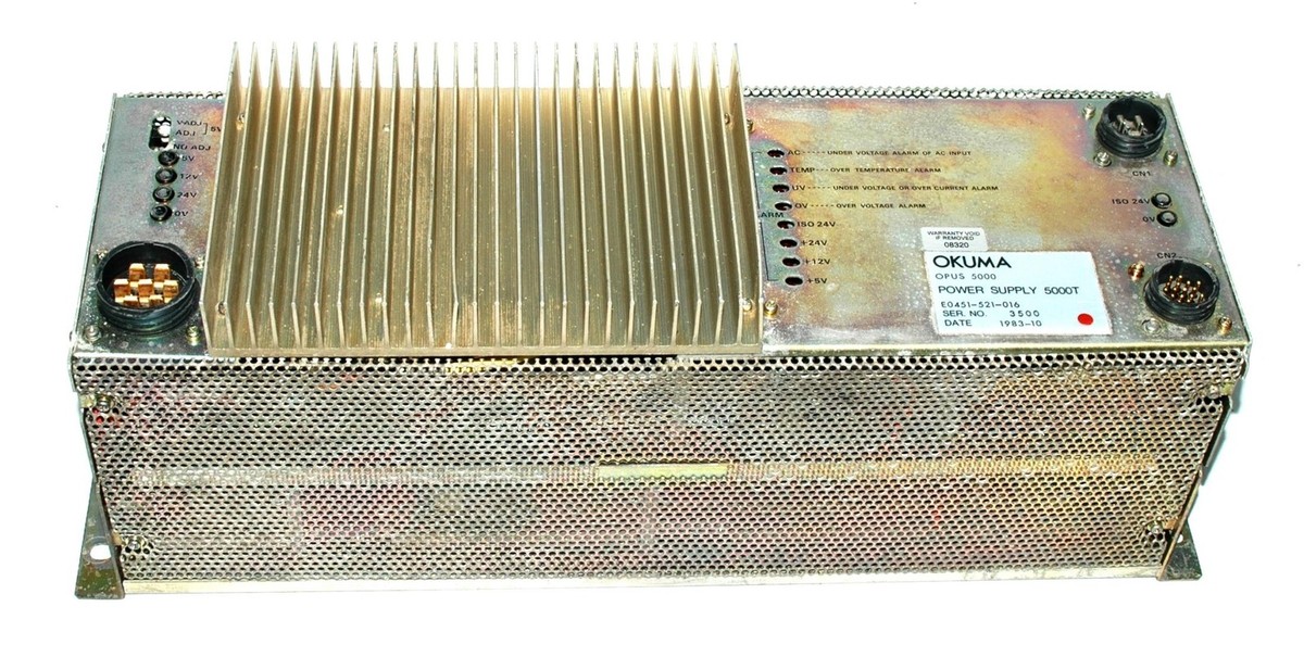 Okuma OPUS 5000, power supply 5000T E0451-521-016 [PZ6] | eBay