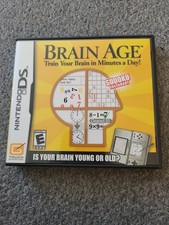 Brain Age: Train Your Brain in Minutes a Day (Nintendo DS, 2006)