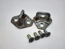 96-00 HONDA CIVIC EX - DOOR STRIKERS - FRONT LEFT & RIGHT - OEM FACTORY w/BOLTS