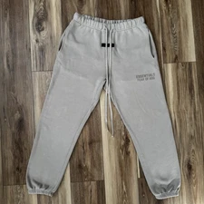 Essentials Fear Of God Authentic Beige CottonSweatpants Men's Size Small