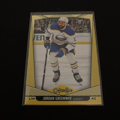 2024-25 O-Pee-Chee Jordan Greenway Yellow #2 - Buffalo Sabres