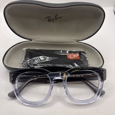 NEW RAY BAN RB 0298V 8111 GREY ON TRANSPARENT EYEGLASSES FRAME RX 50-21