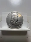 1954 Franklin Half Dollar Silver 50C US Coin Nice Collector Piece
