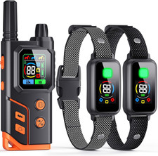 2In1 Wireless Dog Collar Fence System  Correction Collar, Electric Fence for Do