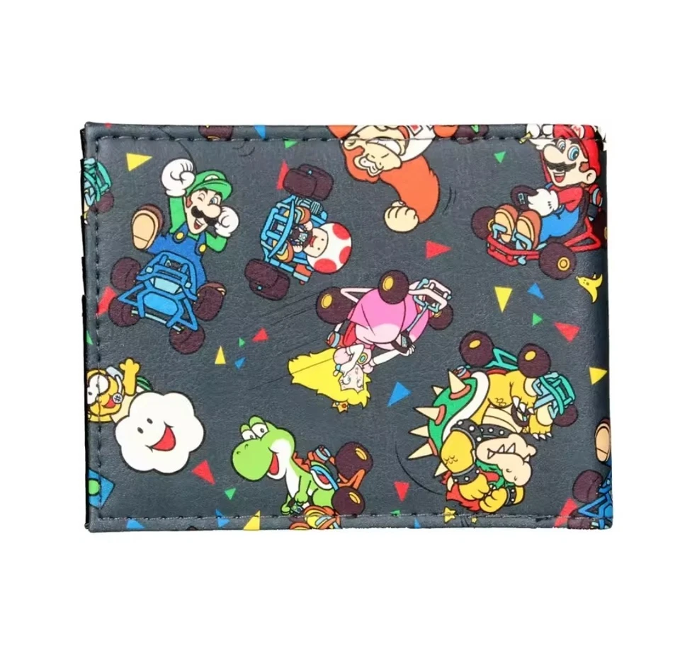 Super Mario Kart Themed Men's Bifold Wallet - Image 2 of 4