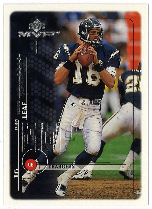 1999 Upper Deck MVP - Ryan Leaf #159