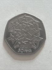 1998 EU Entry to EEC 50p Circulated Coin