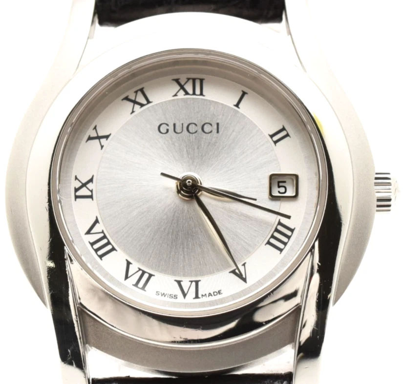 Gucci 5500 Stainless Steel Band Analog Wristwatches for sale 