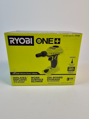#ad Ryobi P738 18V ONE High Volume Power Inflator Tool Only Air Pump Blower $36.99