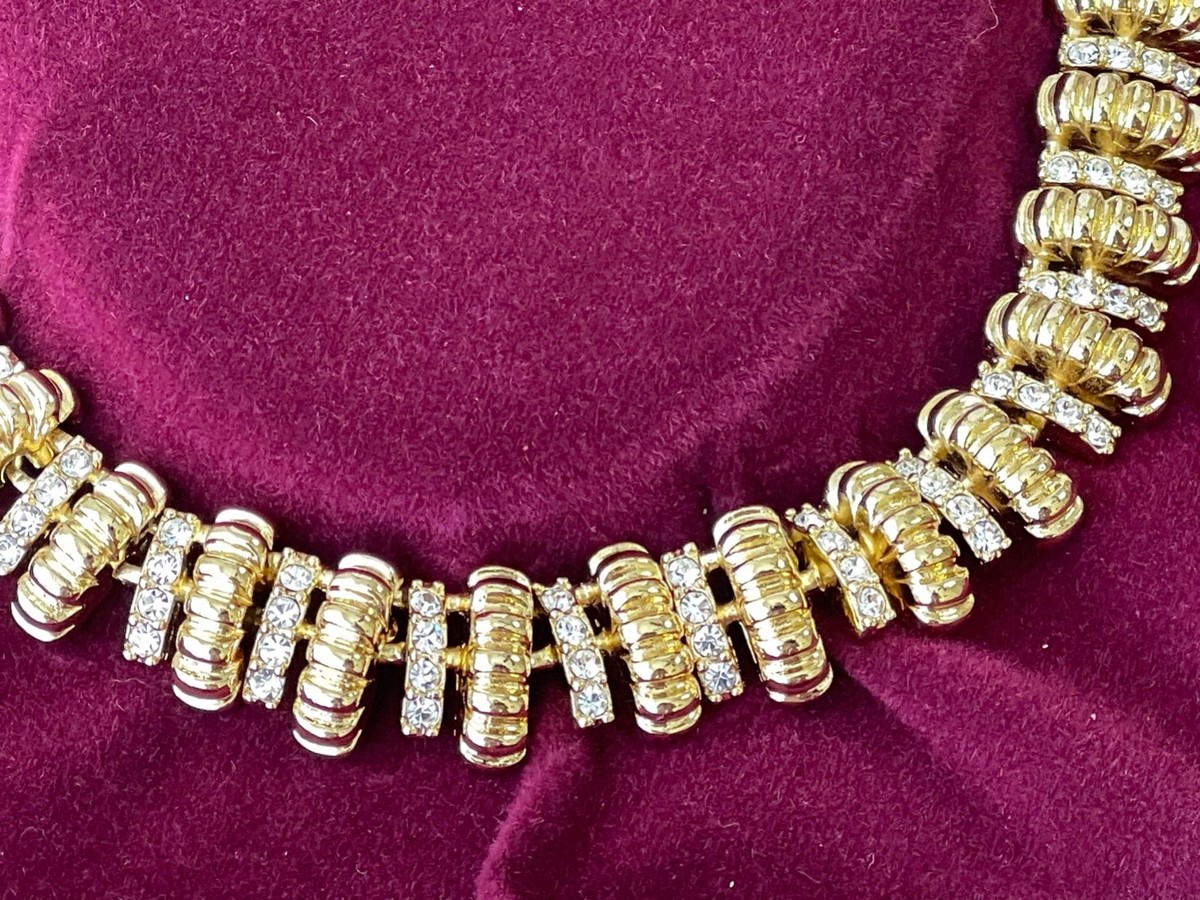 Camrose & Kross JBK Signature Necklace Goldtone Jackie Kennedy COA