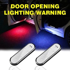 2x Car Door Sill LED Waterproof Auto-Sensing Welcome Courtesy Light