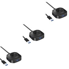 Image of 3 pcs Multi-function USB Hub Multi-port USB Adapter for Laptop Computers