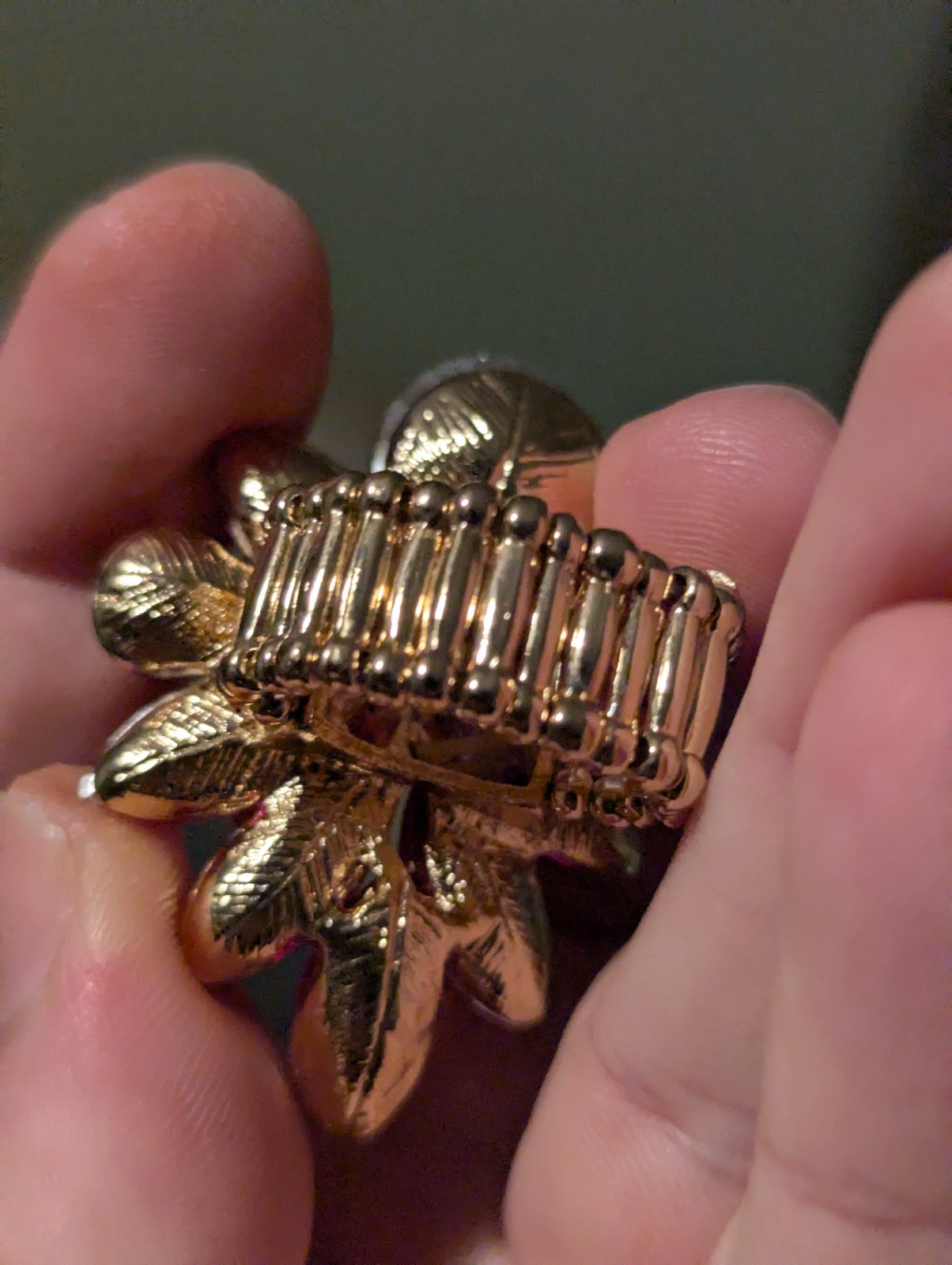 Fuchsia stretch Ring - image 6