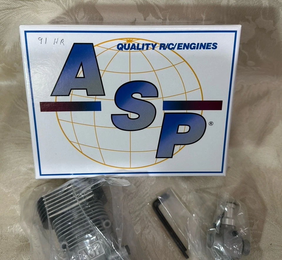 ASP Engines - S91HR Ringed Helicopter Two Stroke Glow Engine - NEW - Image 3 of 4