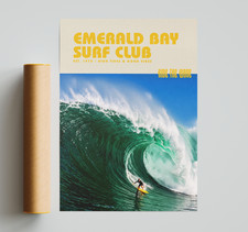 Surfing poster, Surf Poster, Surf Print, Surf Club Poster, Surf Art, Surfing